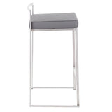 Fuji - Contemporary Elegant Stackable Counter Stool Set - Furniture Home Direct