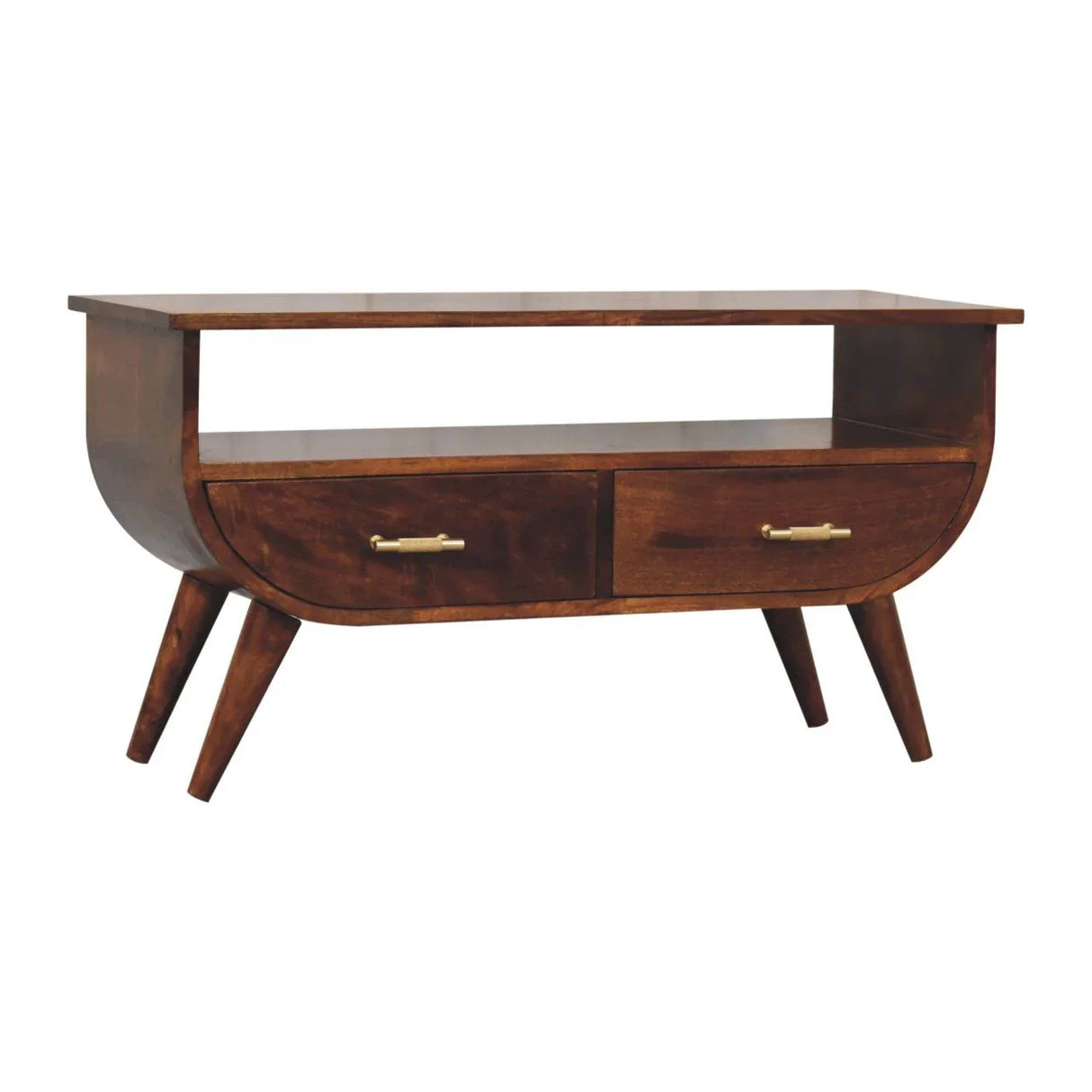 Agra - Media Unit - Brown - Furniture Home Direct