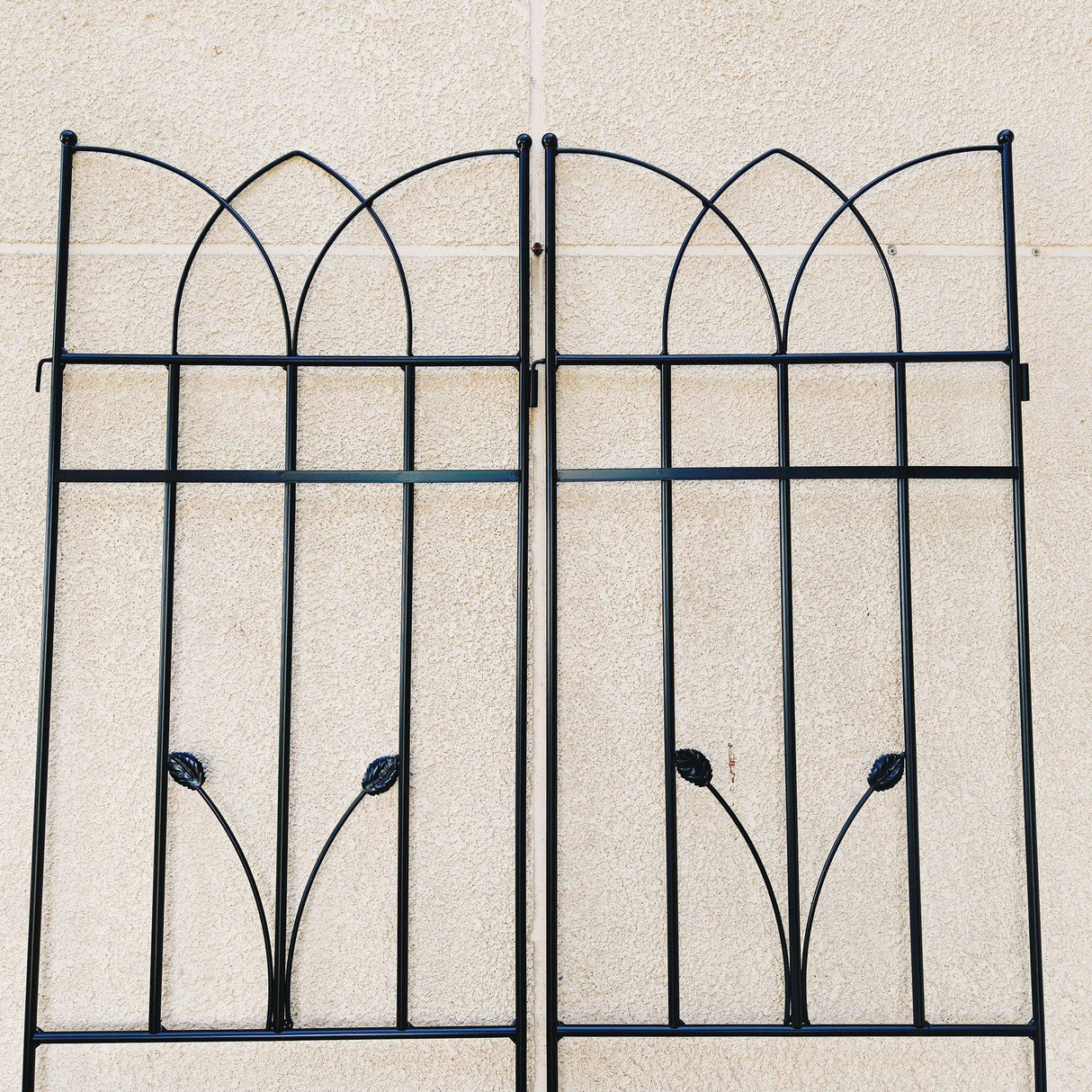 Metal Garden Trellis Rustproof For Climbing Plants Outdoor Flower Support - Furniture Home Direct