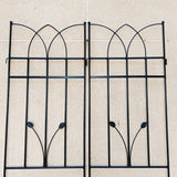 Metal Garden Trellis Rustproof For Climbing Plants Outdoor Flower Support - Furniture Home Direct
