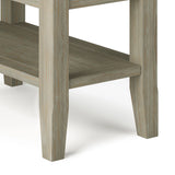 Acadian - Narrow Side Table, Handcrafted - Furniture Home Direct
