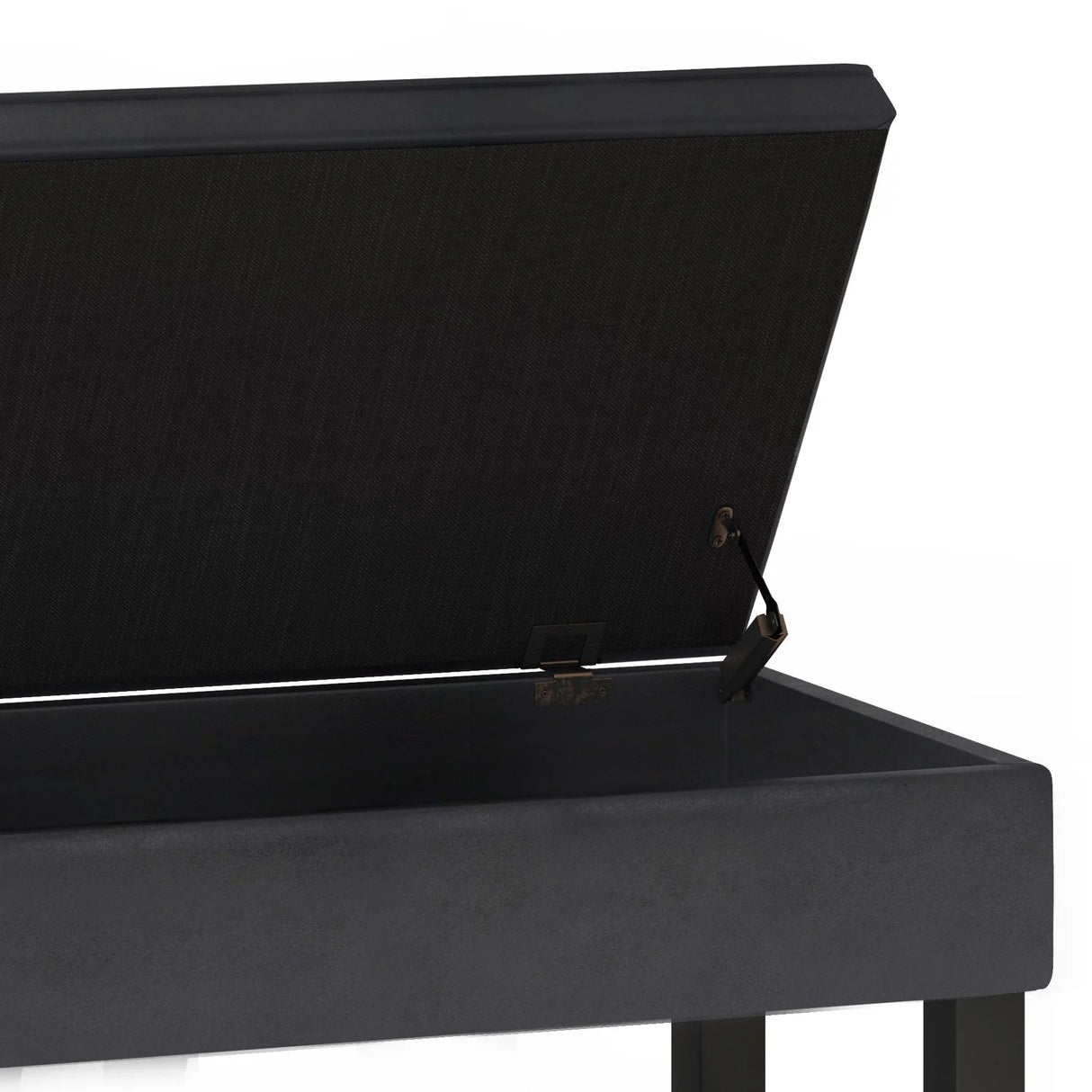 Cosmopolitan - Storage Ottoman Bench With Open Bottom - Furniture Home Direct