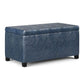Dover - Upholstered Storage Ottoman Bench - Furniture Home Direct