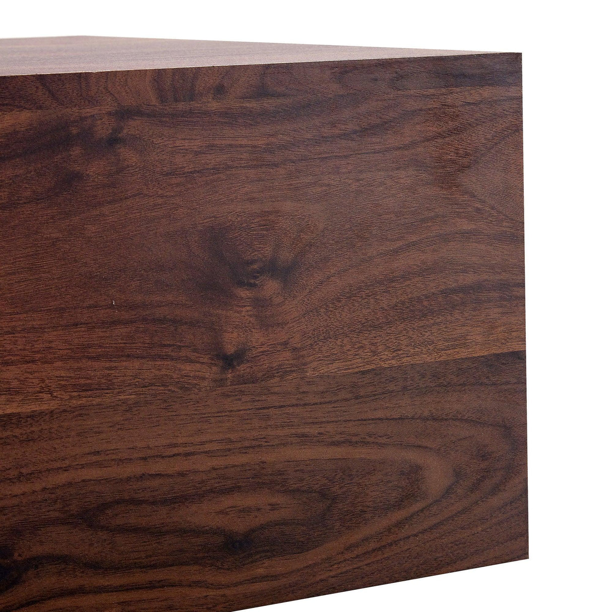 Coffee Table Modern Wood Grain Rectangular Finish Walnut - Furniture Home Direct