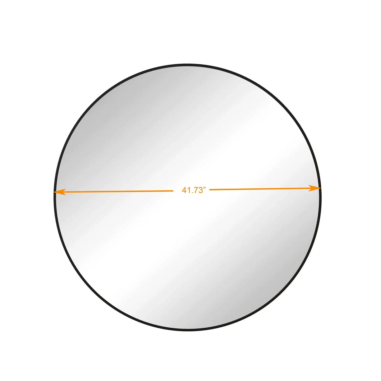 Wall Circular Mirror Metal Framed Mirror Round Vanity Mirror Dressing Mirror, For Bathroom, Living Room, Bedroom Wall Decor - Furniture Home Direct