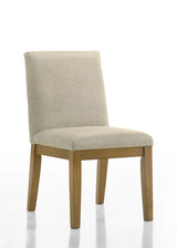 Jasper - Contemporary Fabric 19" Dining Chair (Set of 2) - Furniture Home Direct