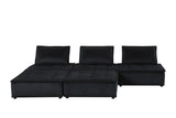 Anna - Stylish Sectional Sofa Ottoman - Furniture Home Direct