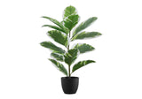 Living Room Bundle - Sideboard + Wall Decor + Floor Faux Plant - Furniture Home Direct