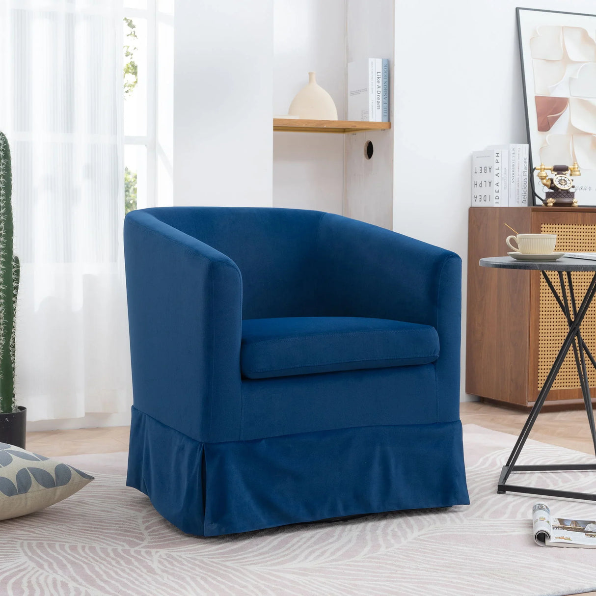 27.36" Wide Swivel Chair - Furniture Home Direct