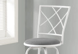 Swivel Stool Bar Height, Contemporary & Modern Style (Set of 2) - Furniture Home Direct