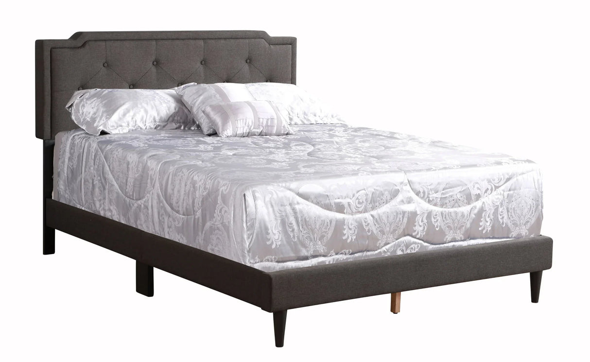 Button Tufted Bed Charming For Cozy Spaces - Furniture Home Direct