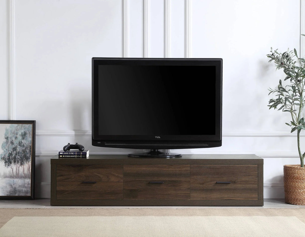 Harel - TV Stand - Walnut - Furniture Home Direct