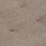 Draper - Upholstered Mid Century Tufted Ottoman Bench - Furniture Home Direct