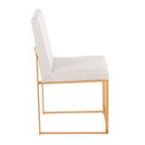 Fuji - Contemporary Stylish Frame, High Back Dining Chair (Set of 2) - Furniture Home Direct