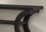 Accent Console Table For Entryway, Unique Curved Design - Furniture Home Direct