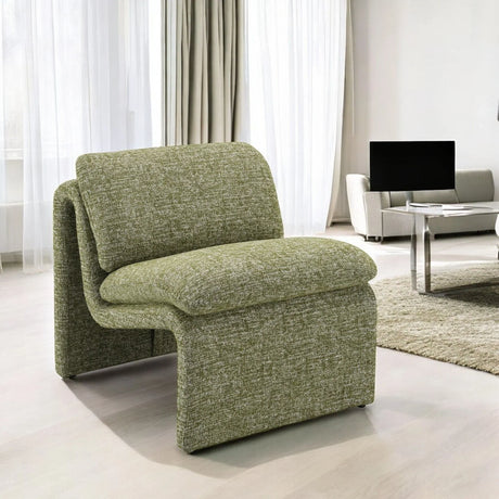 Jaeda - Innovative Elegance Accent Chair In Curved Shape - Furniture Home Direct