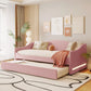 Design Upholstered Daybed With Light And Trundle - Furniture Home Direct