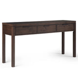 Hollander - Wide Console Table - Warm Walnut Brown - Furniture Home Direct