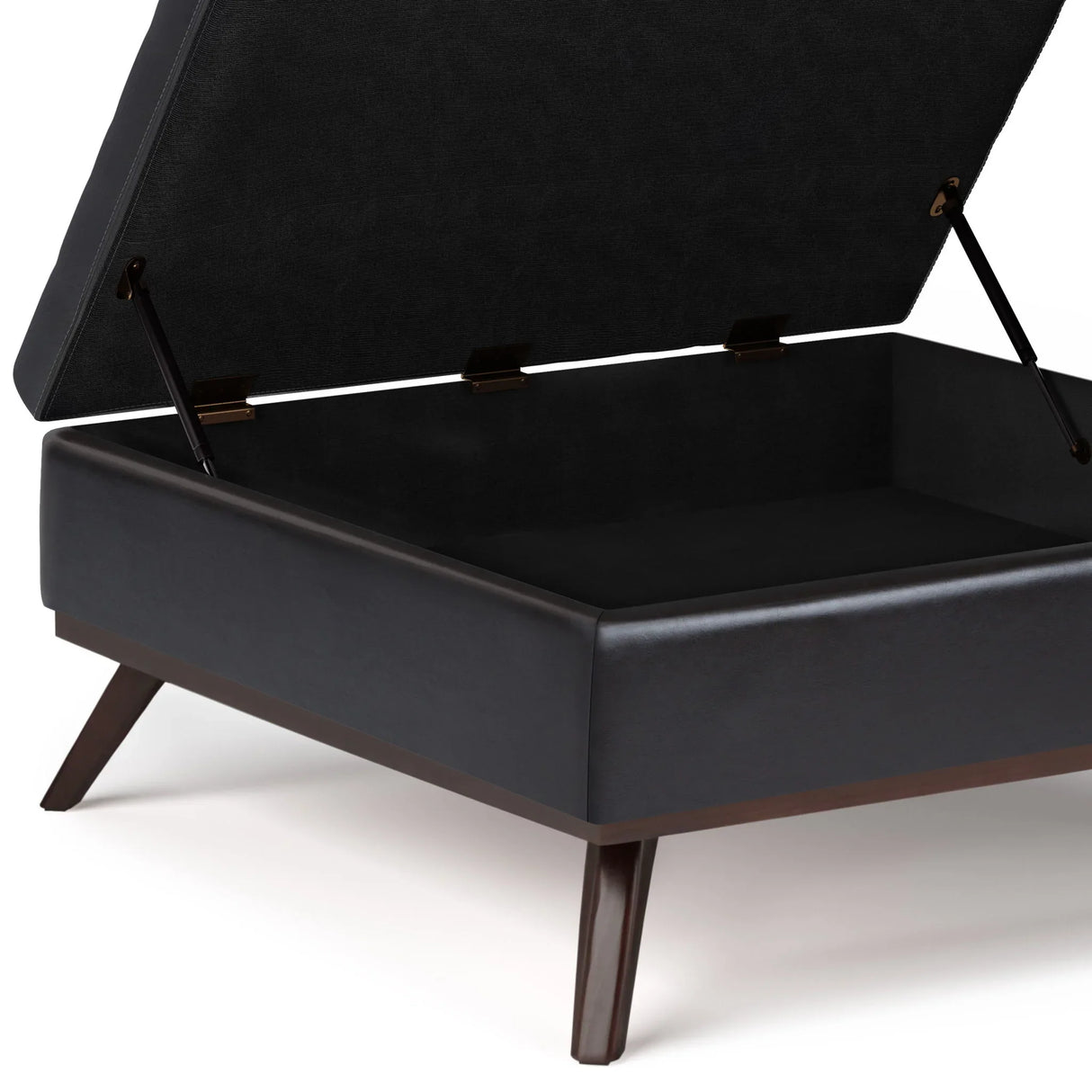 Owen - Multifunctional Square Coffee Table Storage Ottoman - Furniture Home Direct