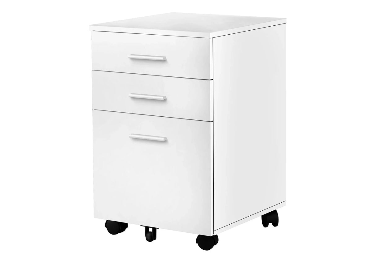 File Cabinet, Rolling Mobile, Storage Drawers, Printer Stand, Office, Work, Contemporary, Modern - Furniture Home Direct