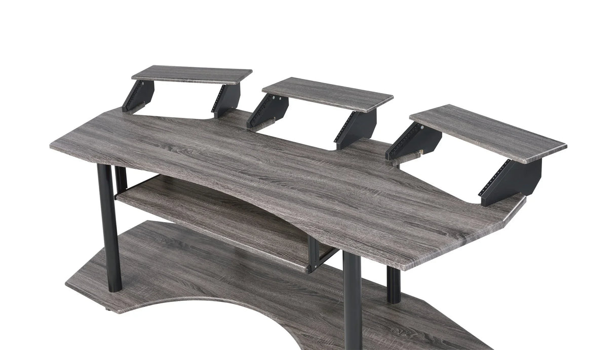 Eleazar - Music Recording Studio Desk - Wood - Furniture Home Direct