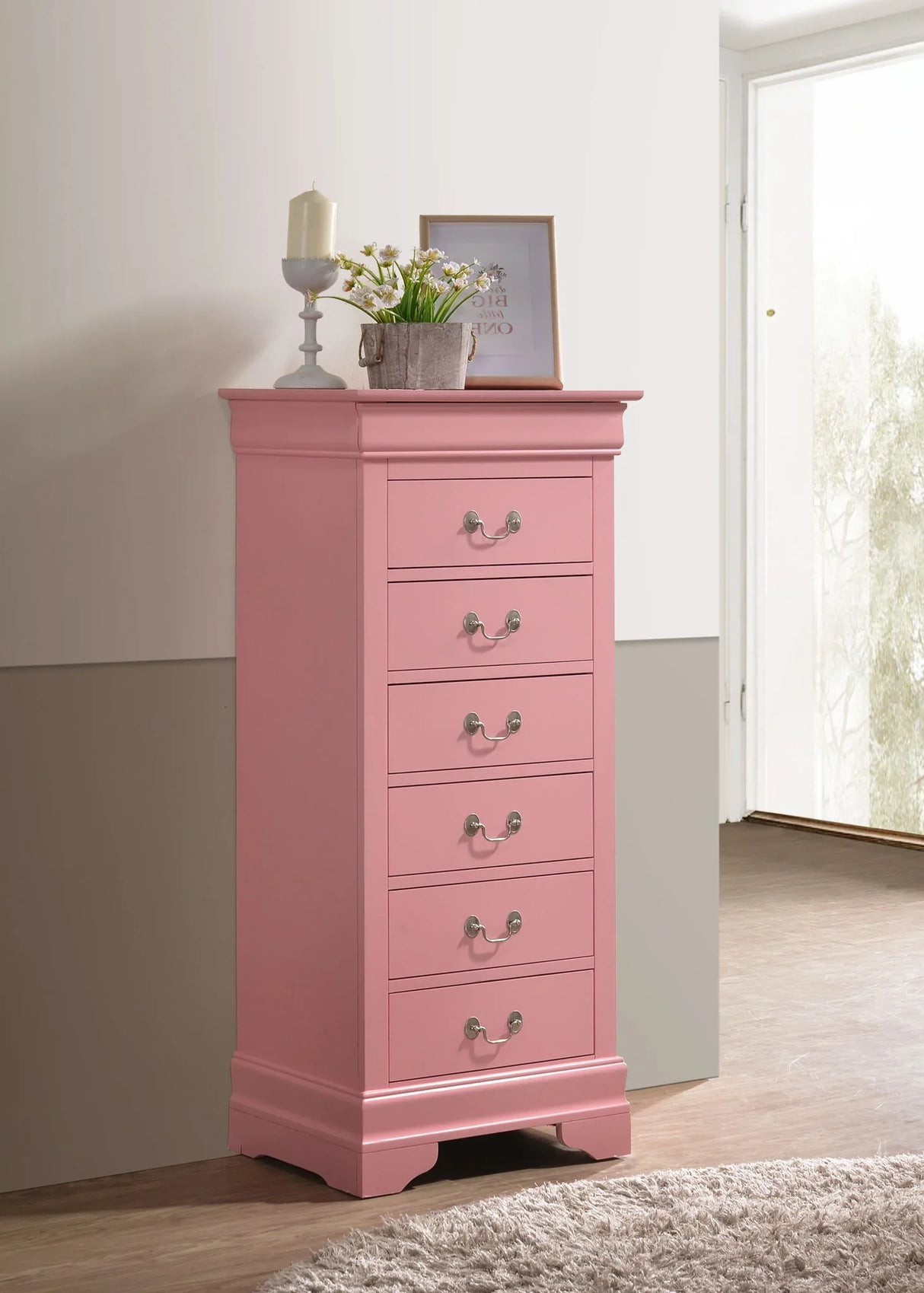 Traditional Style Lingerie Storage Chest Timeless - Furniture Home Direct