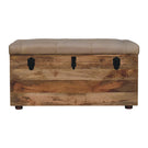 Buffalo - Leather Storage Trunk - Furniture Home Direct
