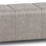 Avalon - Upholstered Storage Ottoman - Furniture Home Direct