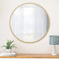 Wall Circular Mirror Metal Framed Mirror Round Vanity Mirror Dressing Mirror, For Bathroom, Living Room, Bedroom Wall Decor - Furniture Home Direct