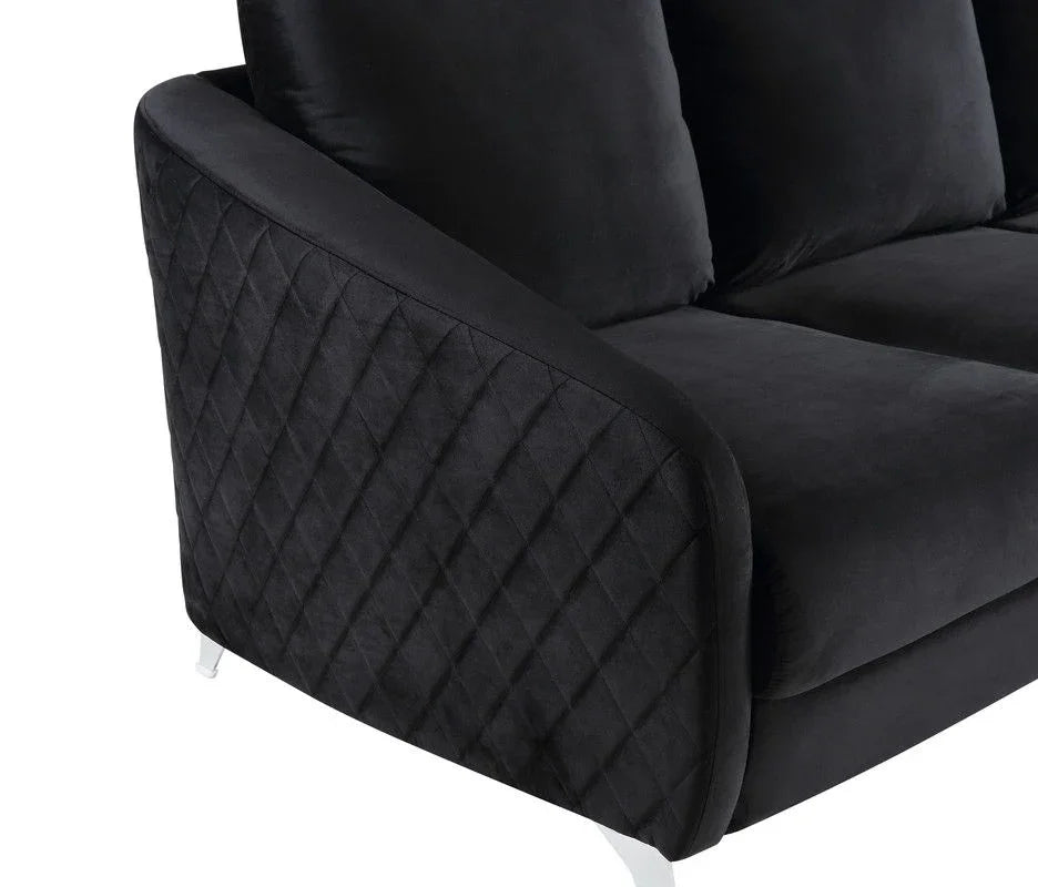 Sofia - Velvet Modern Chic Sofa Couch - Furniture Home Direct