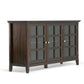 Acadian - Wide Storage Cabinet Handcrafted - Furniture Home Direct