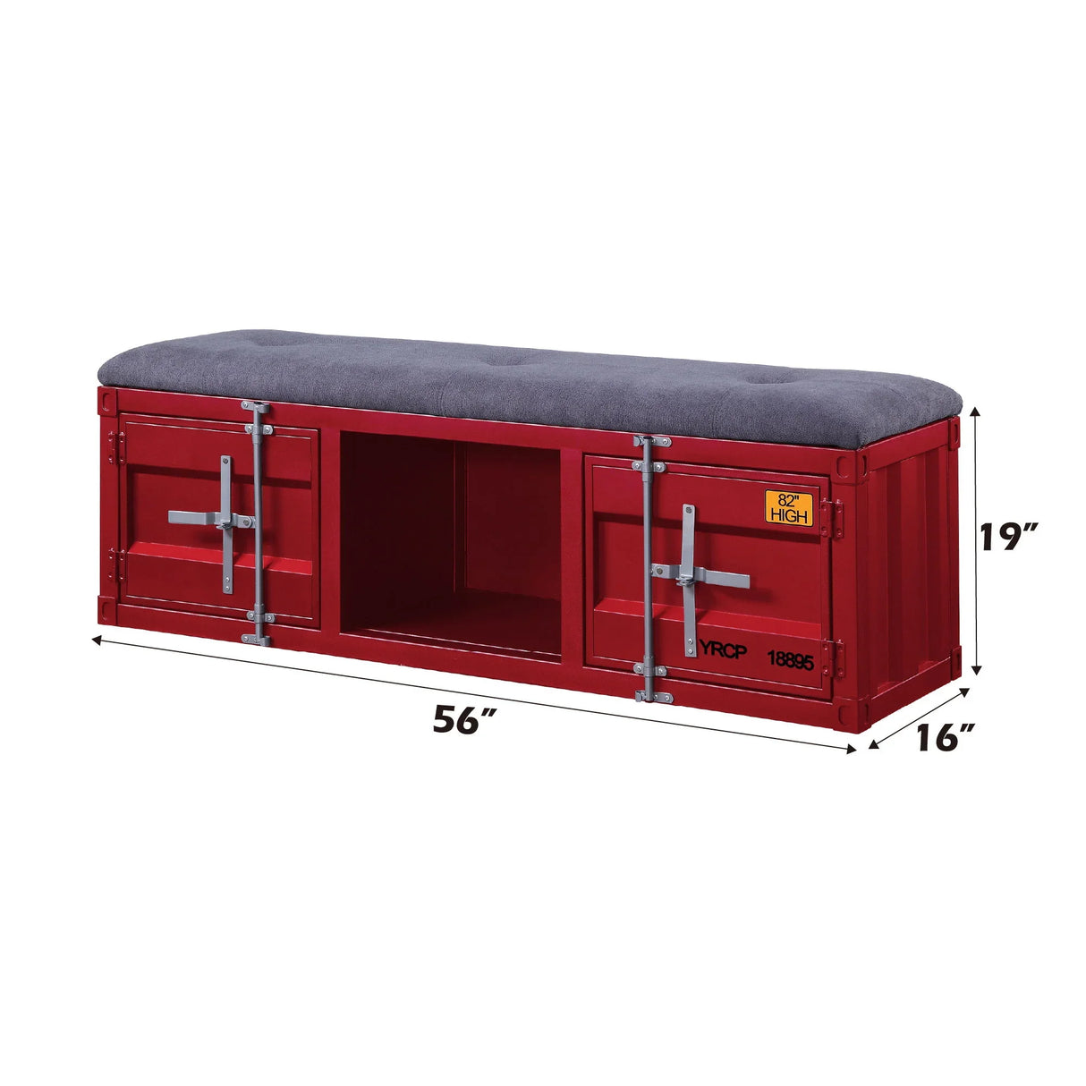 Cargo - Bench With Storage - Furniture Home Direct
