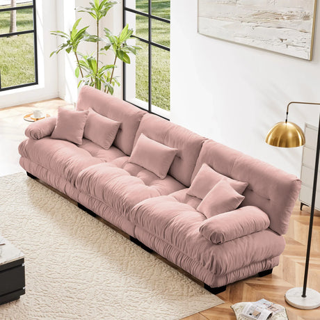 Chenille Modular Sofa - Furniture Home Direct