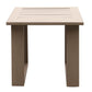 Traditional Style Outdoor Square End Table - Furniture Home Direct