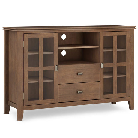 Artisan - Handcrafted Tall TV Media Stand - Furniture Home Direct