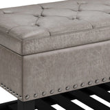 Lomond - Upholstered Storage Ottoman Bench - Furniture Home Direct