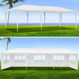 10X20' Outdoor Garden Gazebo Wedding Party Tent Canopy Marquee With Removable Sidewalls - Furniture Home Direct