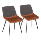 Outlaw - Industrial Two Tone Chair (Set of 2) - Furniture Home Direct