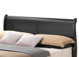 Sleigh Bed With Low Footboard - Furniture Home Direct