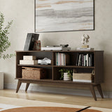 Draper - Handcrafted Low Bookcase - Furniture Home Direct