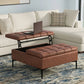 Laura - Lift Top Storage Ottoman - Furniture Home Direct