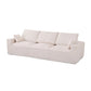Modular Sectional Sofa With Extra Wide Cushion, USB / Type C Charger, Petal Armrest - Furniture Home Direct