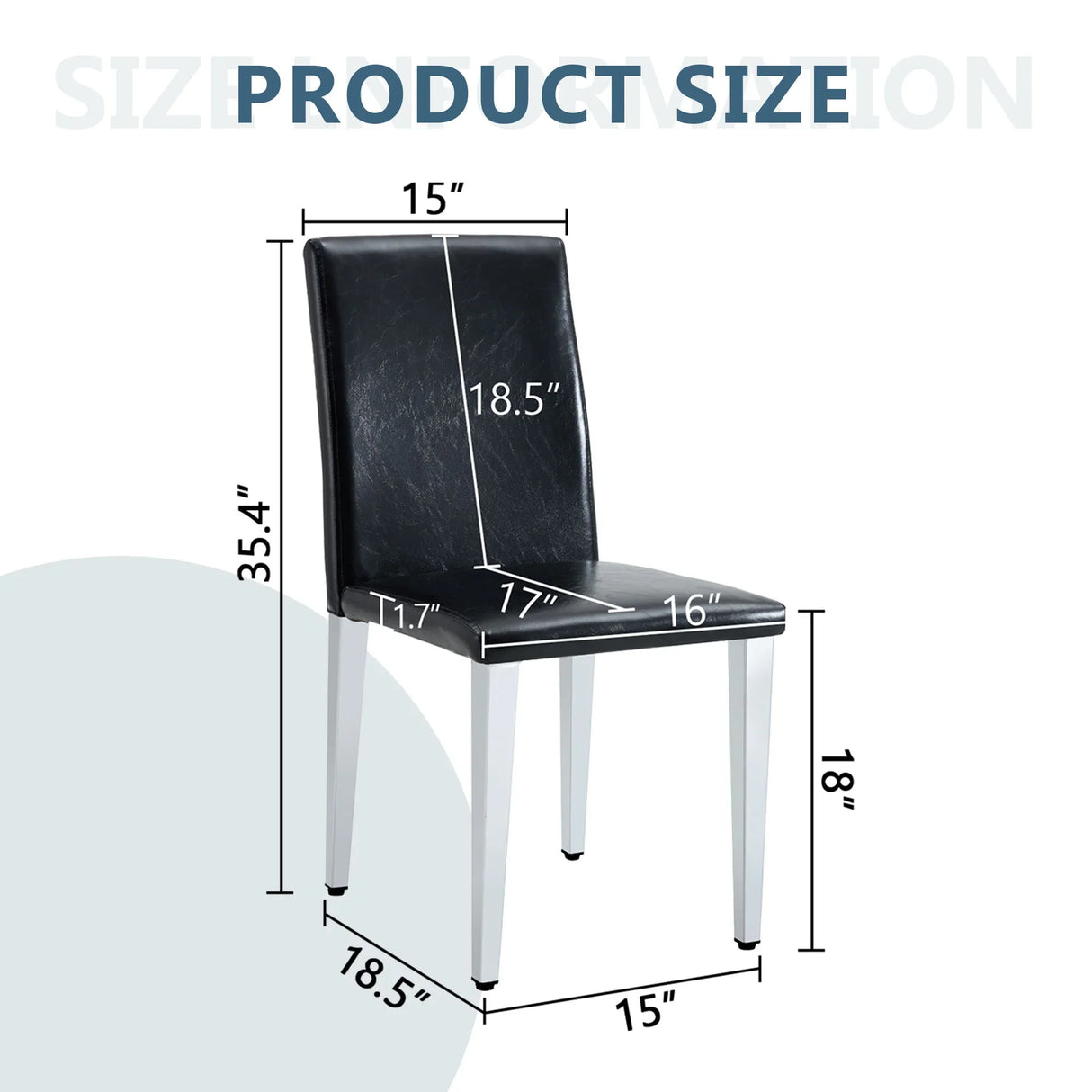 Simple And Versatile Dining Chairs With Metal Legs - Furniture Home Direct
