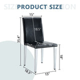 Simple And Versatile Dining Chairs With Metal Legs - Furniture Home Direct