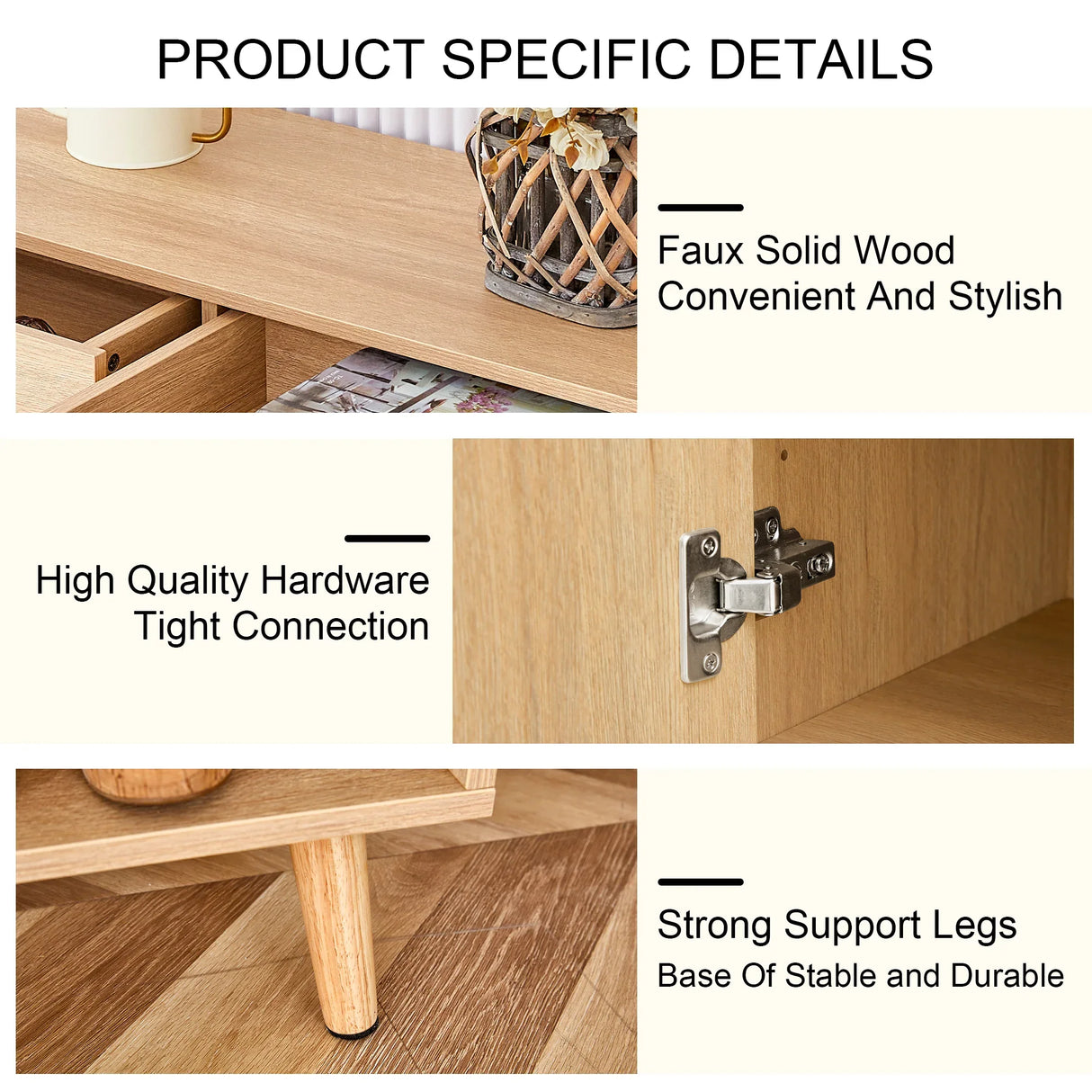 Modern Rattan Shoe Cabinet - Furniture Home Direct