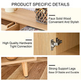 Modern Rattan Shoe Cabinet - Furniture Home Direct