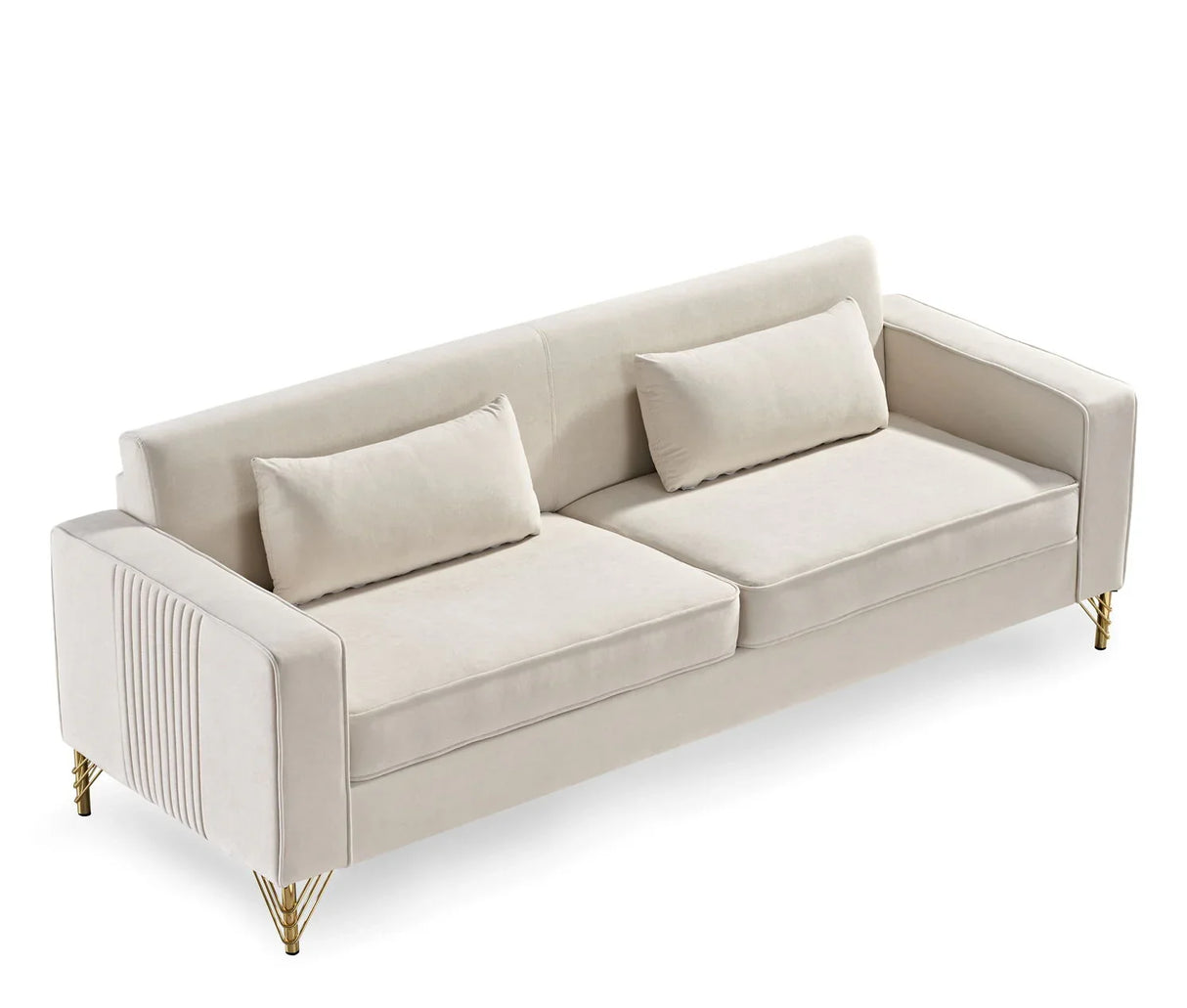 Aesthetic 3 Seater Couch With Classic Modern Appeal And Luxurious Soft Comfort - Furniture Home Direct