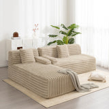 Cloud Sectional Sofa Upholstered Couch Free Combined Sofa - Furniture Home Direct