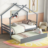 House-Shaped Bed With Trundle - Furniture Home Direct