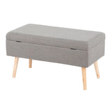 Versatile Storage Contemporary Bench - Furniture Home Direct